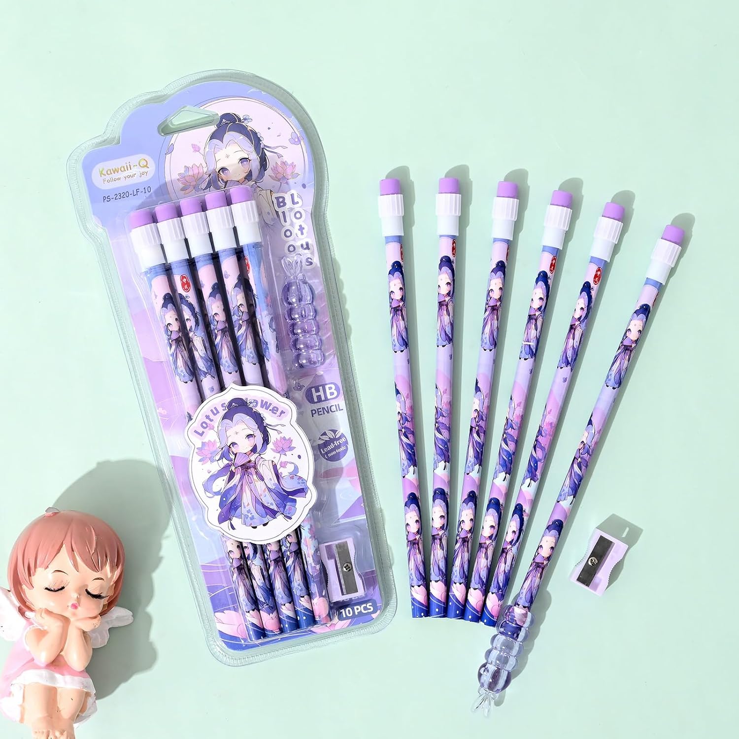 Shop these adorable children's pencil sets and more school supplies at Usmile Toys www.usmile.toys.
